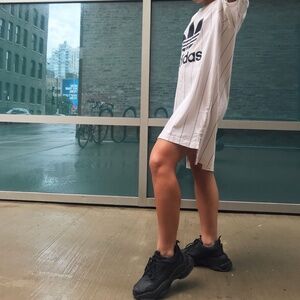 Jeffrey Campbell black chunky sneakers